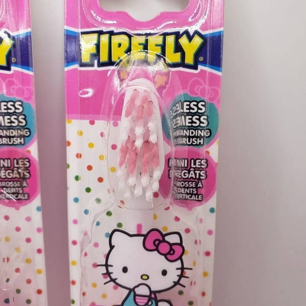 Hello Kitty standing toothbrush 2 pack